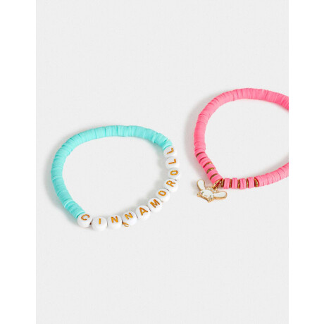 Set De Pulseras ''cinnamoroll'' Combinacion Multicolor