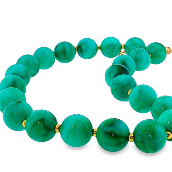 COLLAR VAZÉ VERDE AGUA COLLAR VAZÉ VERDE AGUA