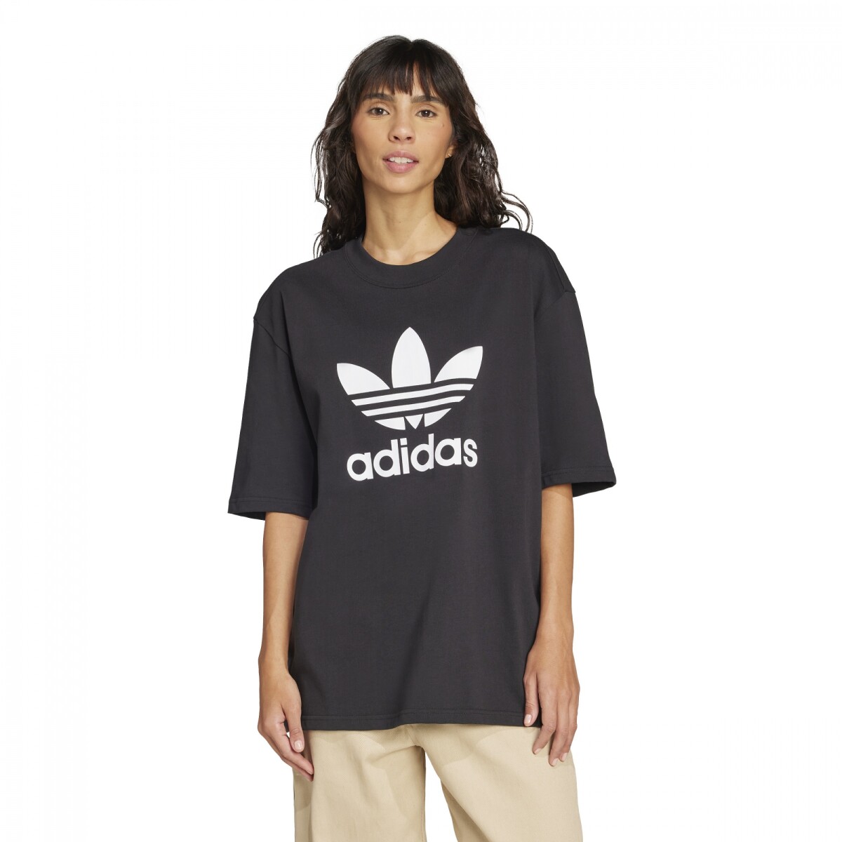 REMERA ADIDAS ADILENIUM TEE Mujer JV7197 - Negro 