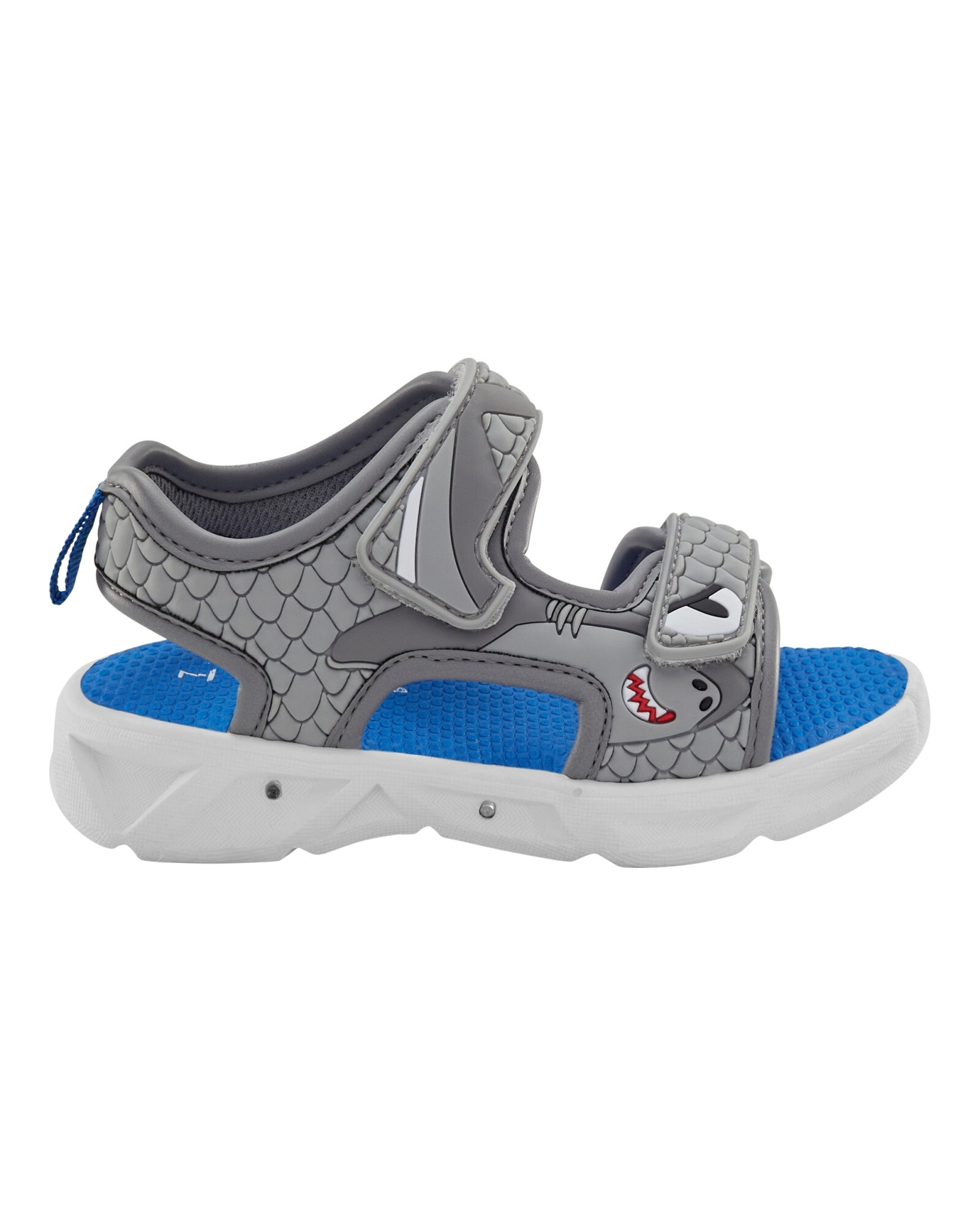 Sandalias con luces, diseño tiburón Sandalias con luces, diseño tiburón