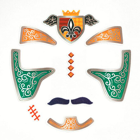 Maquillaje Facial En Stickers Caballero Maquillaje Facial En Stickers Caballero