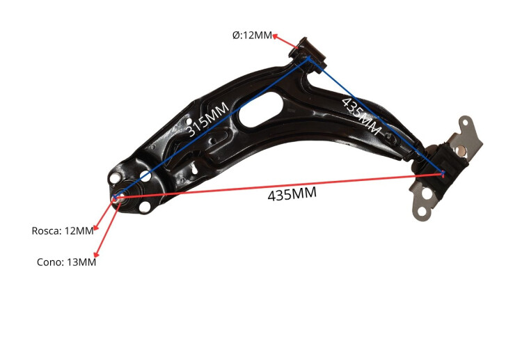 Parilla De Suspension Delantera Fiat Palio/Siena 97-06 Der Parilla De Suspension Delantera Fiat Palio/Siena 97-06 Der
