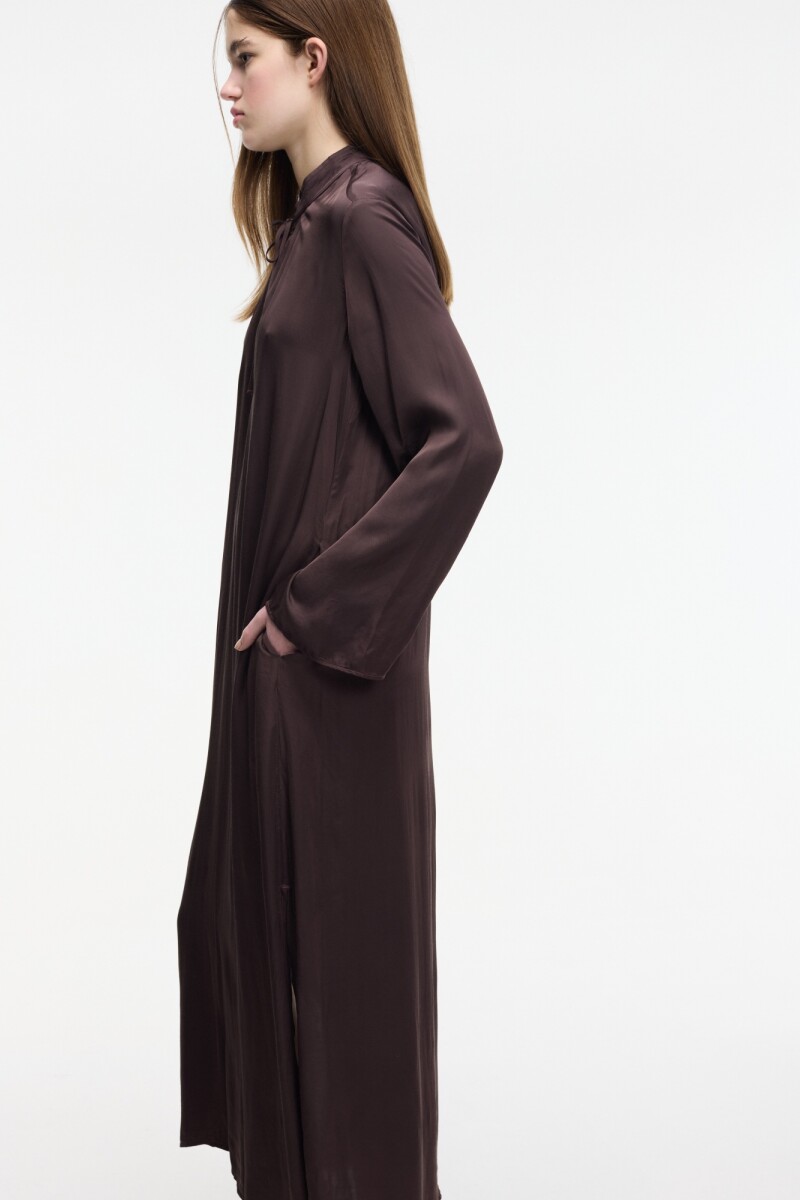 Vestido Romira Marron