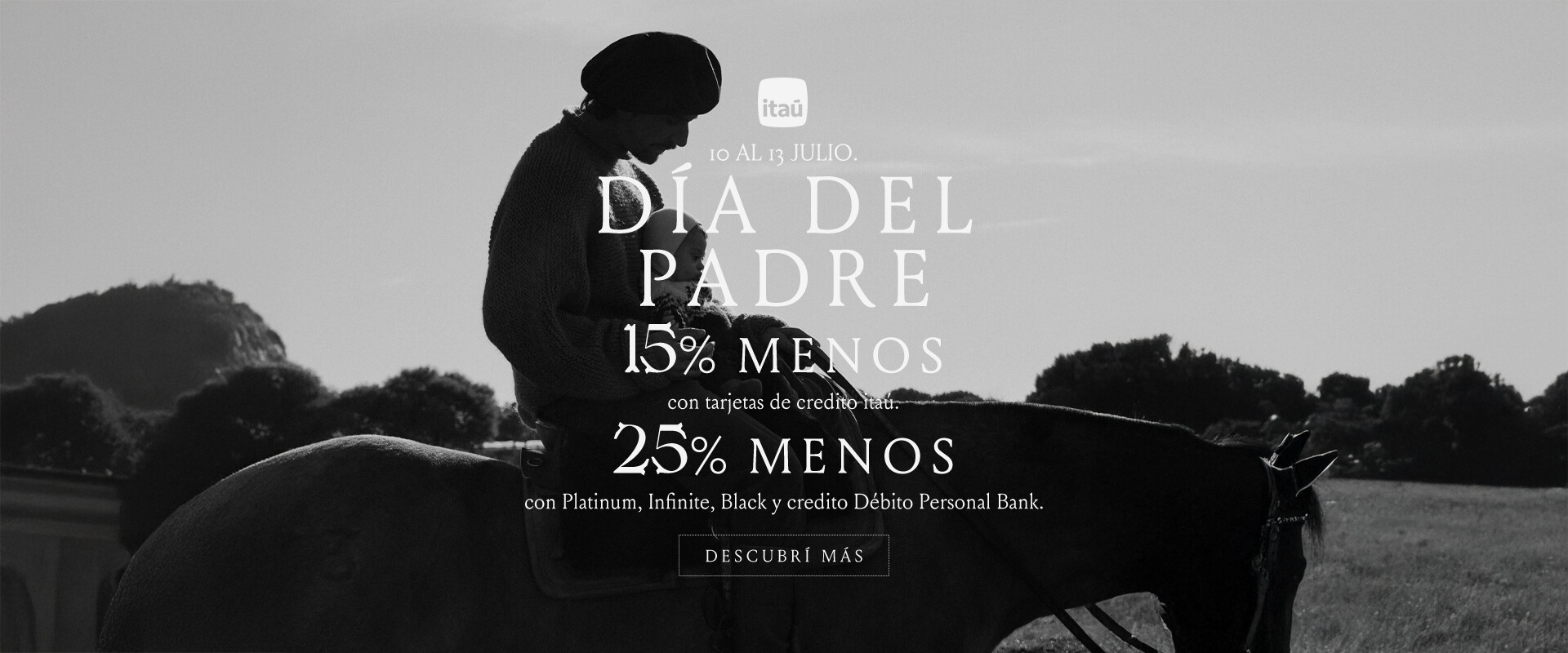 25 Personal Bank y 15 ITAU - Dia de padre