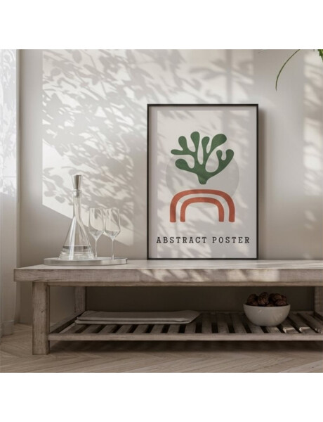 CUADRO CANVAS 40x50cm MARCO ABSTRACT POSTER CUADRO CANVAS 40x50cm MARCO ABSTRACT POSTER