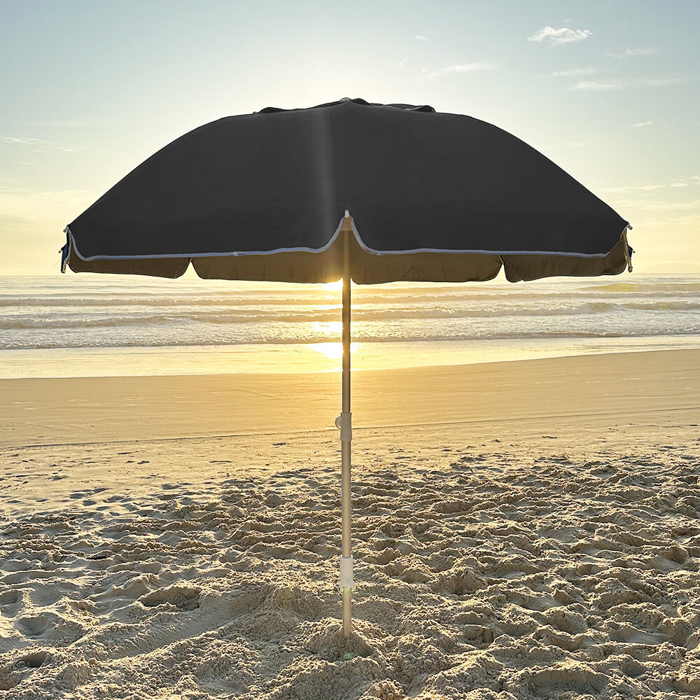 Sombrilla Playa Premium 2.0 Mts C/tirabuzon Y Corta Viento! Sombrilla Playa Premium 2.0 Mts C/tirabuzon Y Corta Viento!