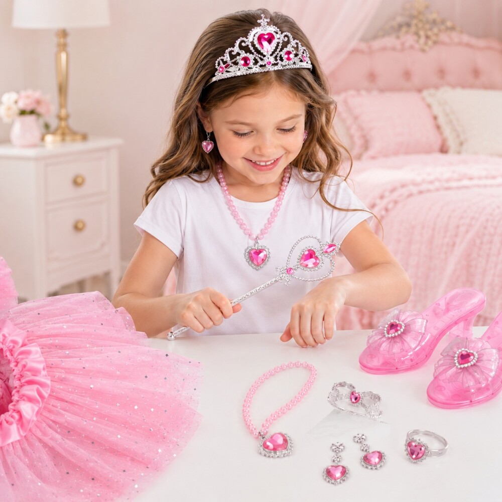 Set princesa con accesorios Set princesa con accesorios