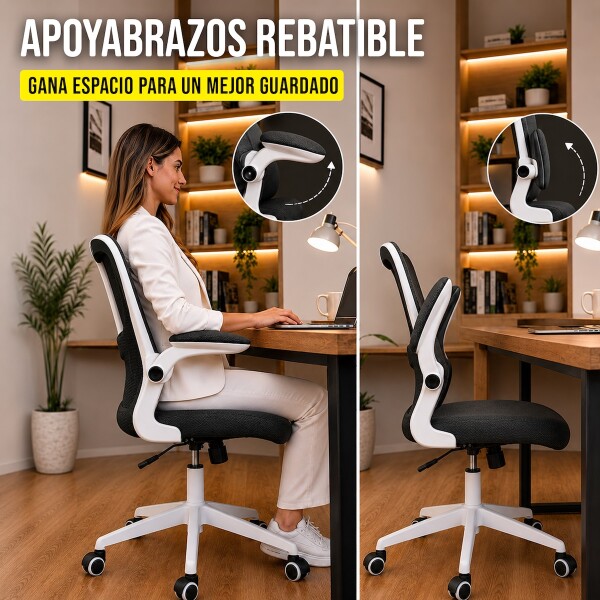 Silla de escritorio Oficina Sillon Ejecutiva Ergonomica Apoyabrazos Regulables IMBACK Color Negro Silla de escritorio Oficina Sillon Ejecutiva Ergonomica Apoyabrazos Regulables IMBACK Color Negro