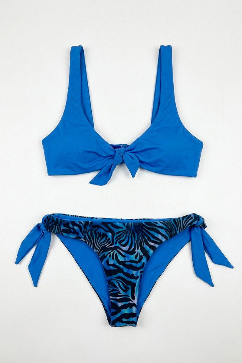 BIKINI MACEIO TIGRE AZUL