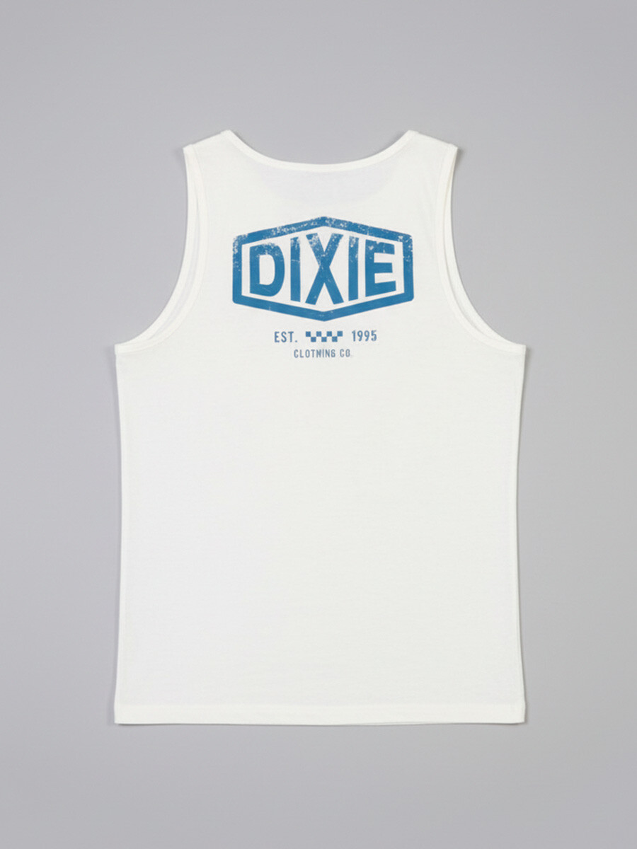 MUSCULOSA TUNEO DIXIE Blanco