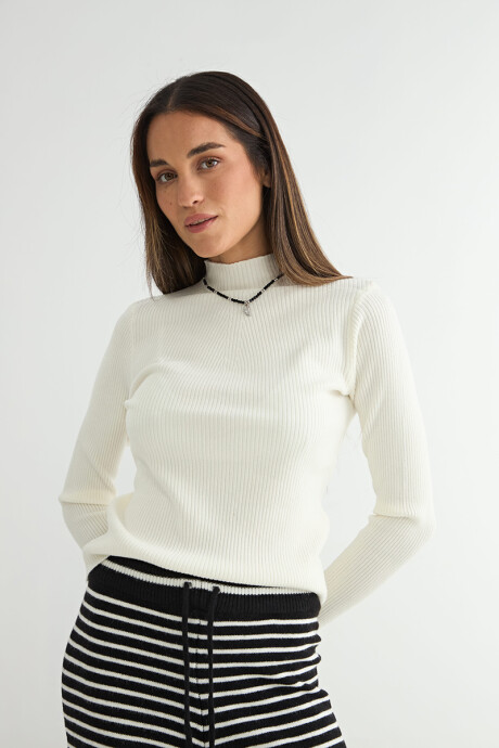 POLERA MORAEA BEIGE