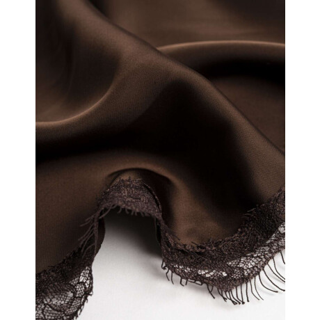 Vinchas Textiles Pañuelo Marron Chocolate
