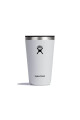16 OZ ALL AROUND TUMBLER PRESS-IN LID WHITE
