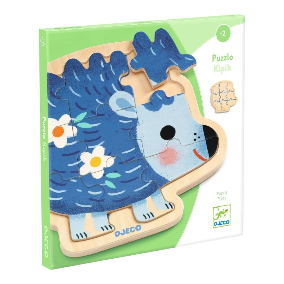 Puzzle Kipik 9 Piezas +2 Djeco 