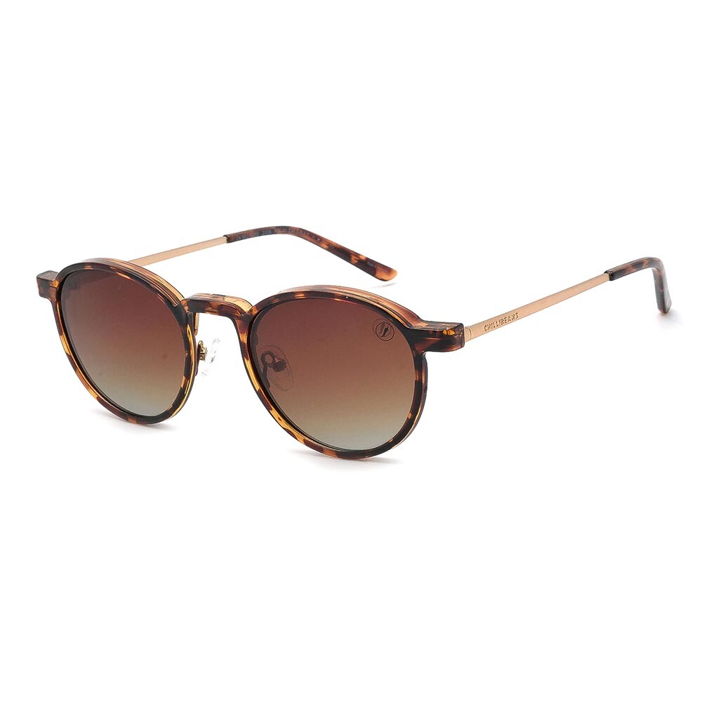 Lentes 2 En 1 Chilli Beans Redondo Hombre Gradiente/Tortuga