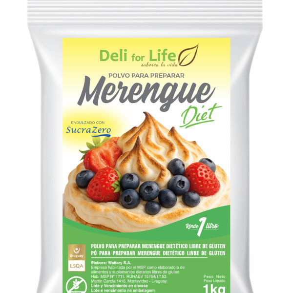 Merengue en polvo Diet 1k Merengue en polvo Diet 1k