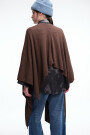 PONCHO Marron
