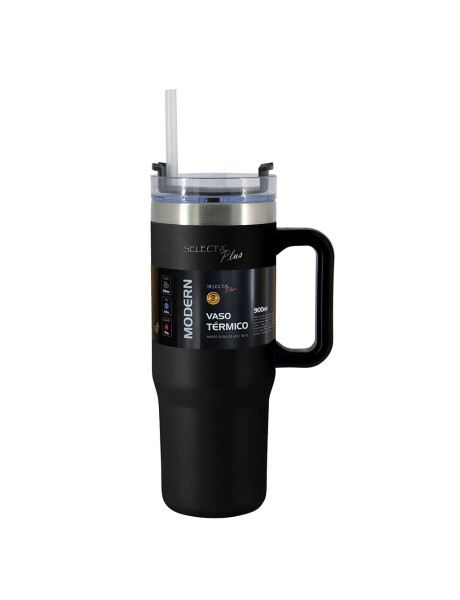 MUG TRAVEL TERMICO ACERO INOX 900ML NEGRO SELECTA MUG TRAVEL TERMICO ACERO INOX 900ML NEGRO SELECTA