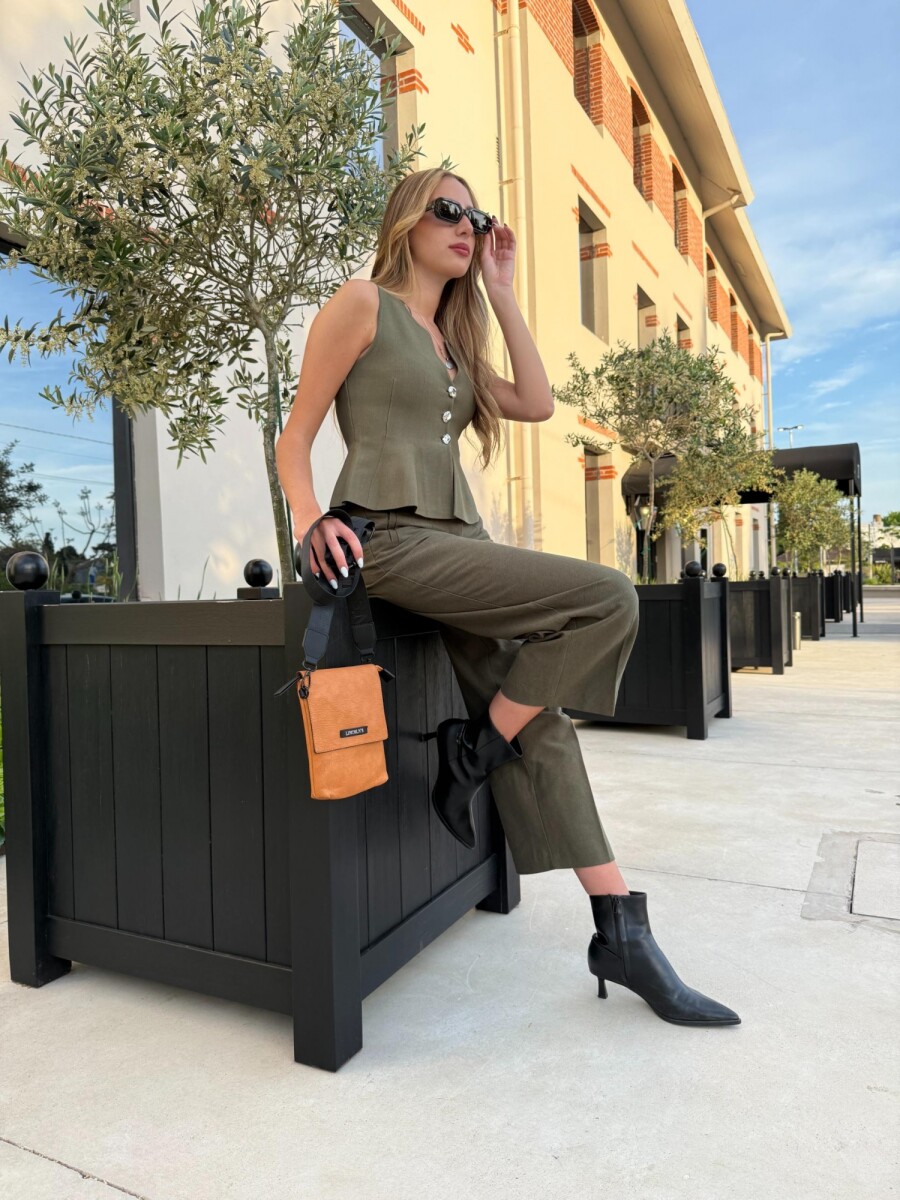 PHONEBAG / PORTA CELULAR ROMERO - TOSTADO 