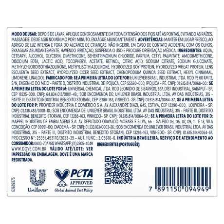 Dove Mascarilla Hidratación 270g Dove Mascarilla Hidratación 270g