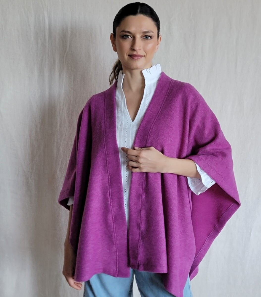 Ruana Cerdeña - Magenta 