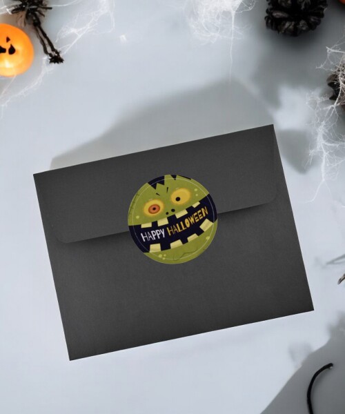 Sticker halloween plancha DISEÑO 3