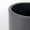 MACETERO PLAST NEGRO GRANDE Unica