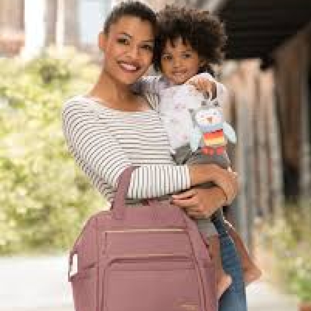 Mochila maternal Mainframe rosa SKIP HOP Mochila maternal Mainframe rosa SKIP HOP