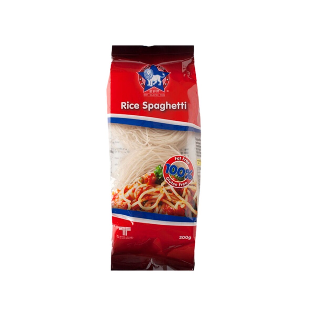 Fideos Spaghetti De Arroz Star Lion 200g 