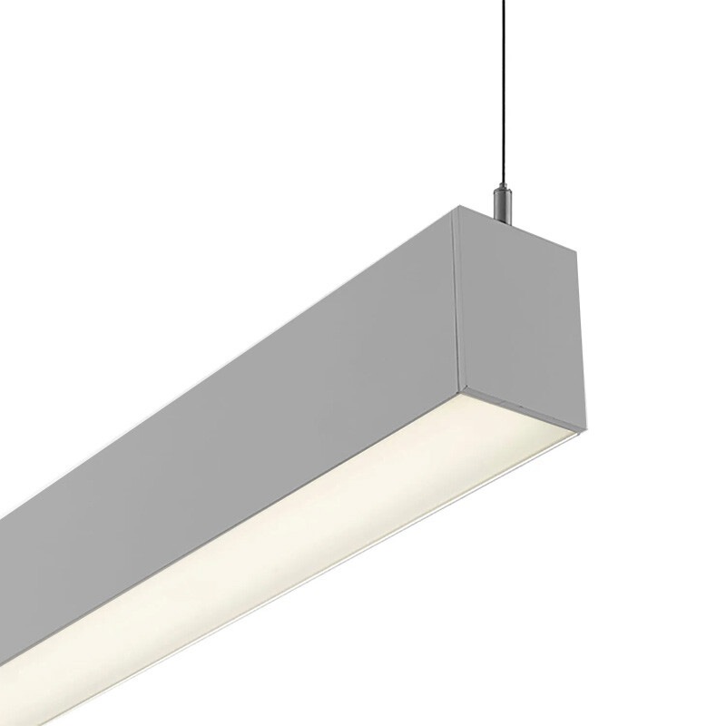 LUMINARIA LINEAL DE SUSPENDER O ADOSAR ALUMINIO 36W LED INTEGRADO Luminaria Lineal LED 36W Luz Neutra 120cm