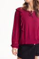 Blusa Kyra Bordeaux