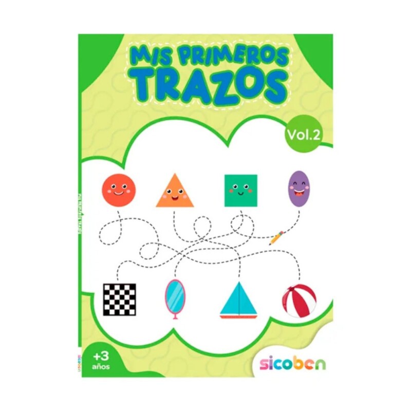 Libro de colorear infantil Mis primeros trazos Libro De Colorear Infantil Mis Primeros Trazos