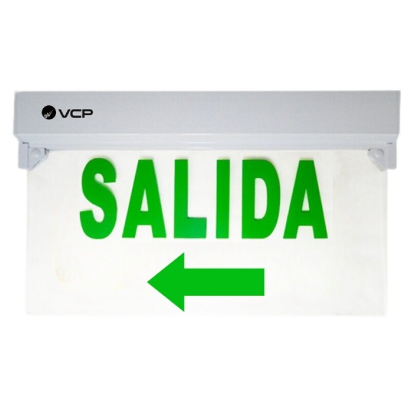 SEÑALIZADOR DE SALIDA SENTIDO IZQUIERDO 220V/50HZ SEÑALIZADOR DE SALIDA SENTIDO IZQUIERDO 220V/50HZ