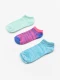 MEDIAS NIÑO PACK 3 PCS VERDE AQUA