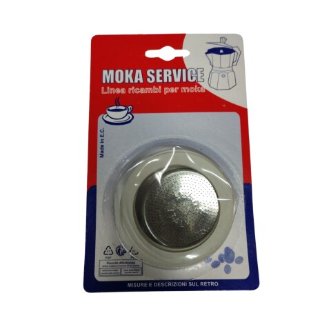 Set Filtro y 3 Juntas Cafetera Italiana 6 Tazas Set Filtro y 3 Juntas Cafetera Italiana 6 Tazas