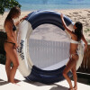 Inflable Redondo Luxe Twin Le Weekend Navy Sunnylife Inflable Redondo Luxe Twin Le Weekend Navy Sunnylife