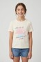 Remera m/c estampada Wake Me Up CRUDO