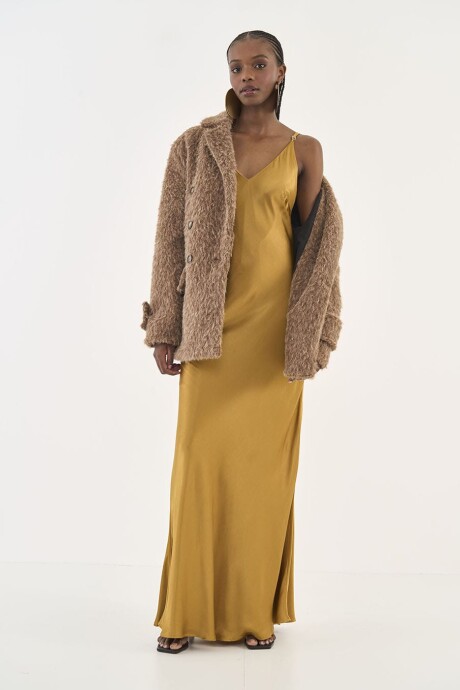 Vestido Otilia Dorado