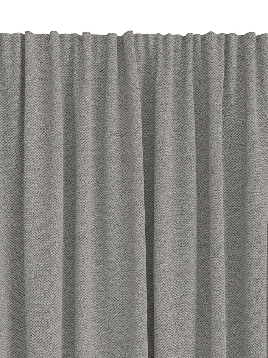 Cortina SAVALEN 1x140x245 chenilla gris 