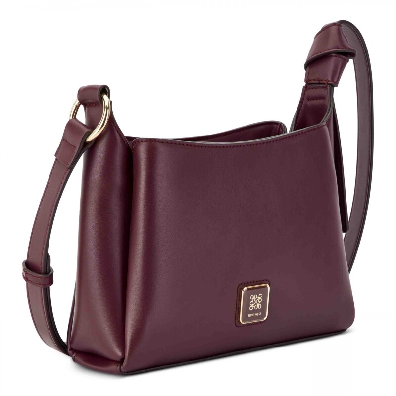Lyra 3 Comp Crossbody Boysenberry