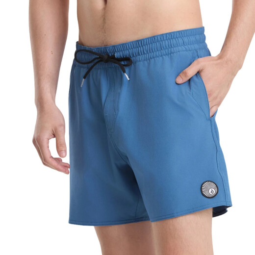 Short Volcom LIDO SOLID TRUNK 16 - Azul Short Volcom LIDO SOLID TRUNK 16 - Azul