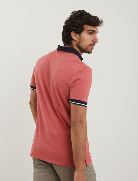 520974 REMERA HARRINGTON LABEL Coral
