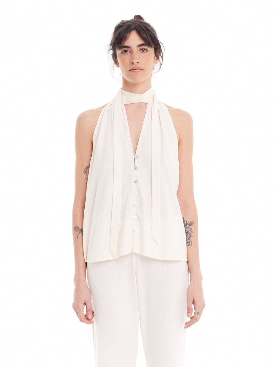 Blusa Delia - Off White 