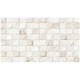 CERAMICA 32X57 CARRARA BRILLO BLANCO MARMOLADO GAMAS DE BLANCO
