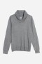 Sweater con cuello solapado GRIS