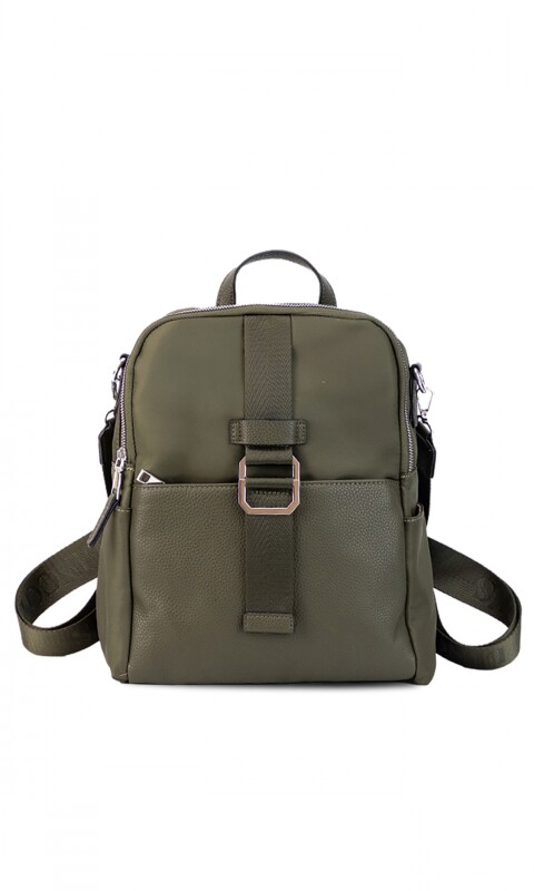 MOCHILA AMBI VERDE MILITAR