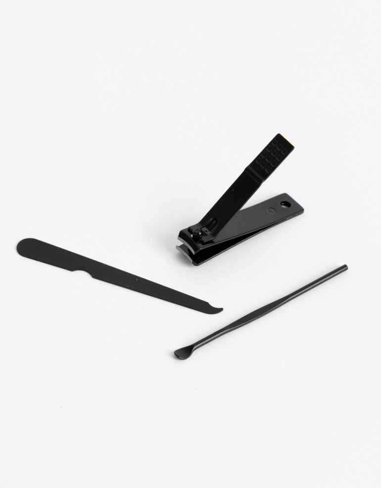 Complementos de Cosmética Herramientas de manicura Set De Manicuría - Negro