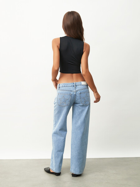 JEAN STAR AZUL CLARO