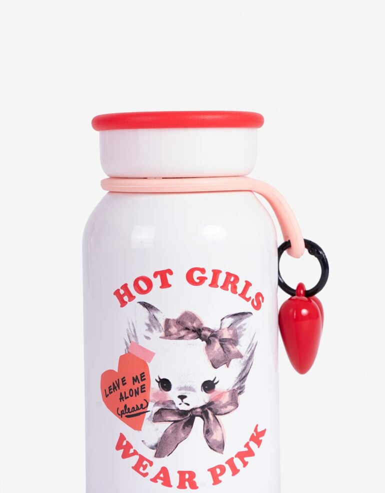 Artículos cocina Botellas Botella Térmica. Contiene Strap Y Charms - Combinacion Tricolor