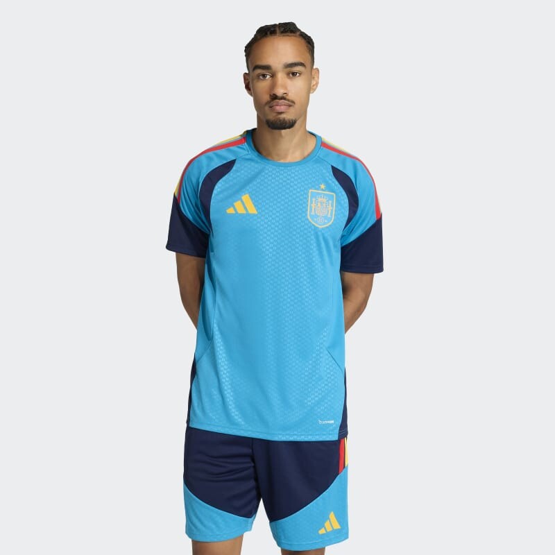 Camiseta Adidas Entrenamiento Tiro España 26 Azul